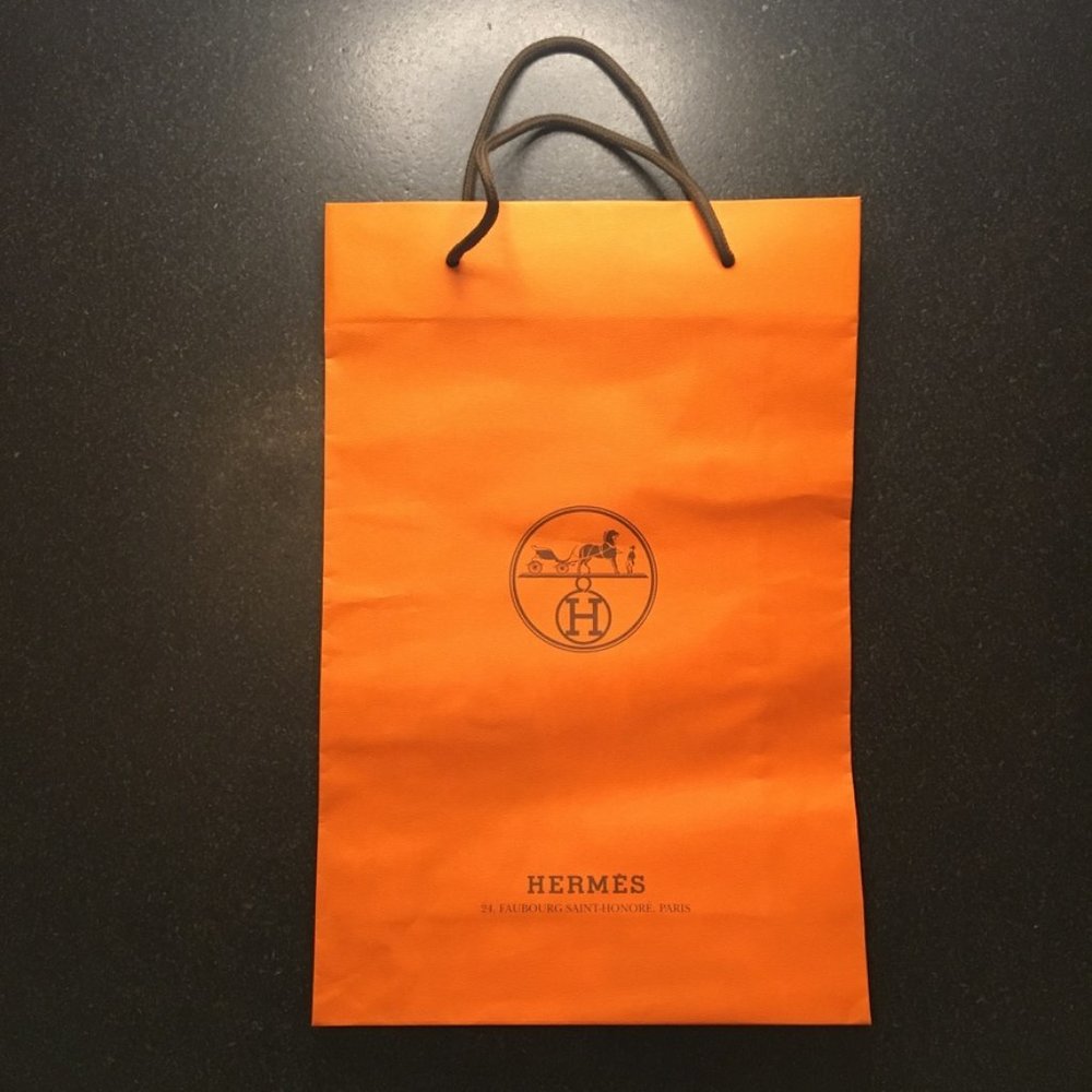 Authentic Hermès Shopping Bag